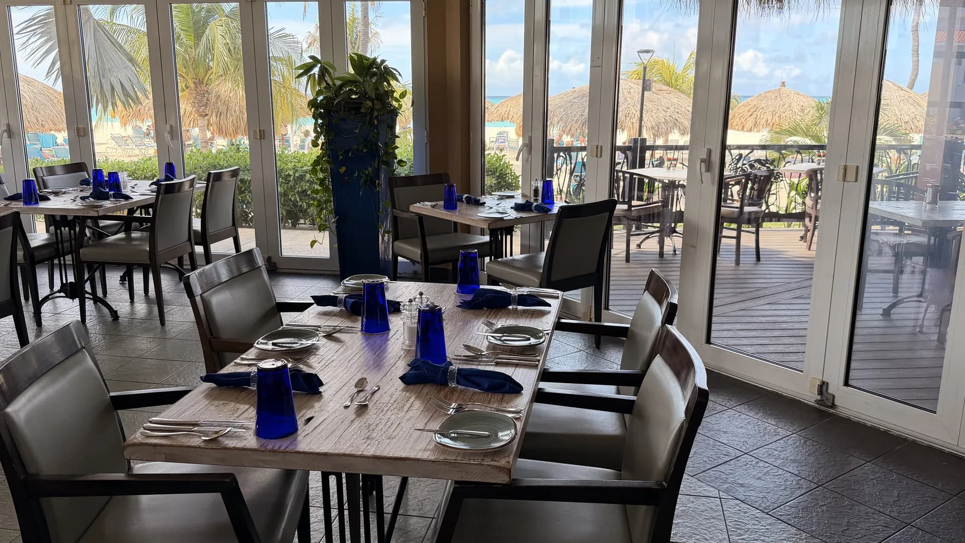 Mesa com vista em Aruba